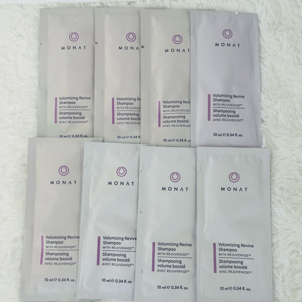 Monat Volumizing Revive Shampoo with Rejuvenique 8 Sachets 10ml